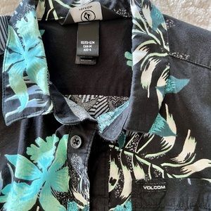 Toddler boy 4T Volcom Hawaiian button up